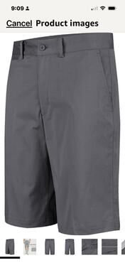 Lesmart Men's Golf Shorts Stretch Quick Dry Relaxed Fit Tech Performance Bermuda